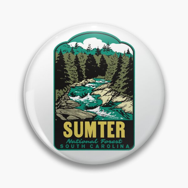Item preview, Sumter National Forest Chattooga River Retro Travel Art designed and sold by HalpinDesign.