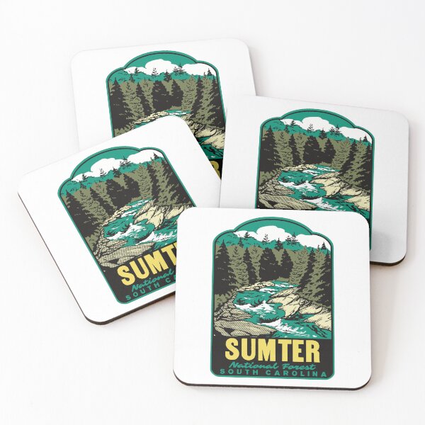 Item preview, Sumter National Forest Chattooga River Retro Travel Art designed and sold by HalpinDesign.