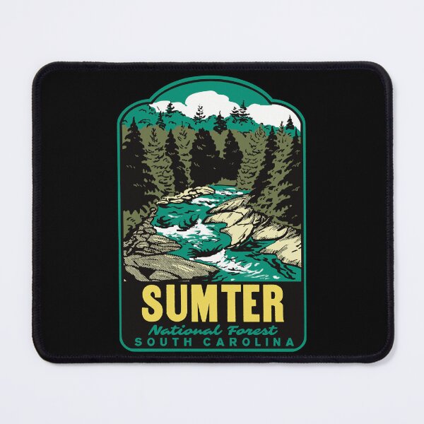 Item preview, Sumter National Forest Chattooga River Retro Travel Art designed and sold by HalpinDesign.