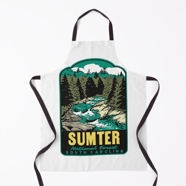 Item preview, Sumter National Forest Chattooga River Retro Travel Art designed and sold by HalpinDesign.
