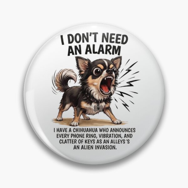Item preview, Guard dog: "Alarm Chihuahua" designed and sold by CHRIST5000.