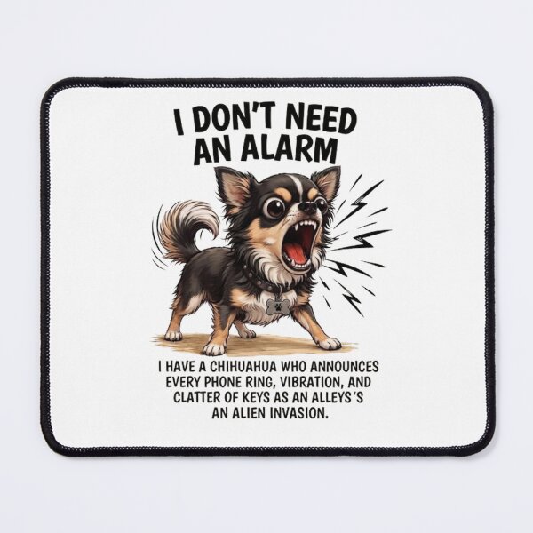 Item preview, Guard dog: "Alarm Chihuahua" designed and sold by CHRIST5000.