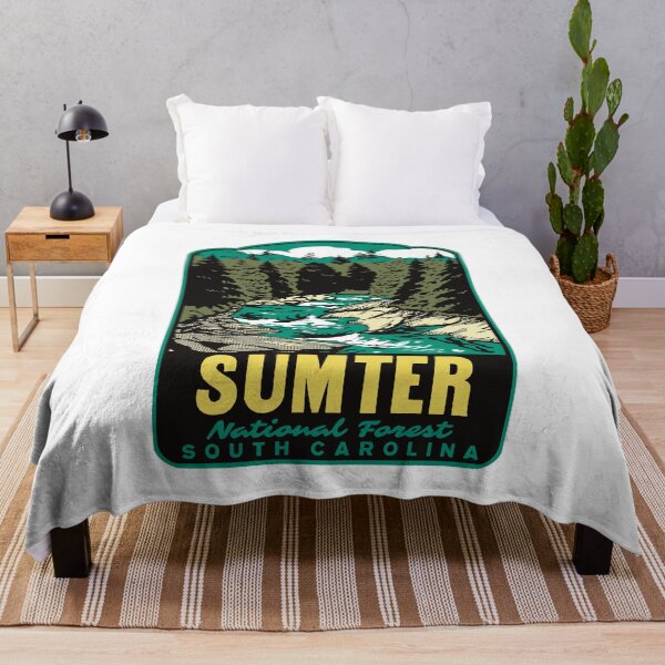 Item preview, Sumter National Forest Chattooga River Retro Travel Art designed and sold by HalpinDesign.