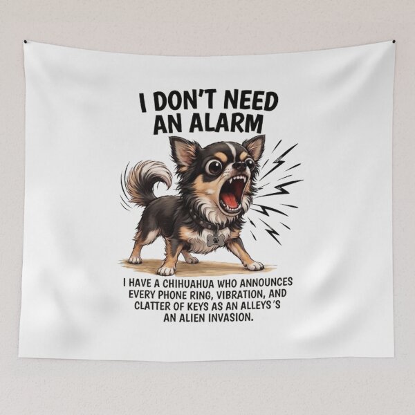 Item preview, Guard dog: "Alarm Chihuahua" designed and sold by CHRIST5000.