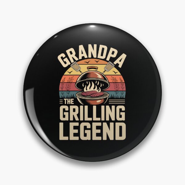 Item preview, GRANDPA – THE GRILLING LEGEND” designed and sold by jkrphoto.