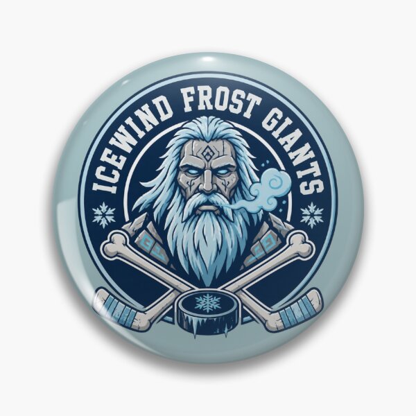 Item preview, Icewind Frost Giants - Hockey Club Fantasy Sports RPG Meme designed and sold by Dice_Goblin_Studio.