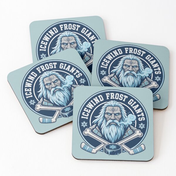 Item preview, Icewind Frost Giants - Hockey Club Fantasy Sports RPG Meme designed and sold by Dice_Goblin_Studio.