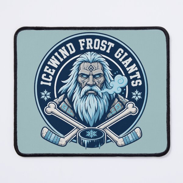 Item preview, Icewind Frost Giants - Hockey Club Fantasy Sports RPG Meme designed and sold by Dice_Goblin_Studio.