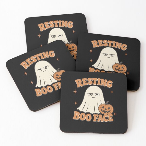 Item preview, Resting Boo Face Halloween Humor designed and sold by DarylPope.