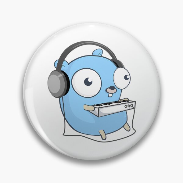Aperçu de l'œuvre La musique de la mascotte Golang créée et vendue par ForRealSerial.