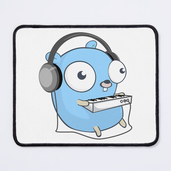 Item preview, The Golang Mascot Music designed and sold by ForRealSerial.