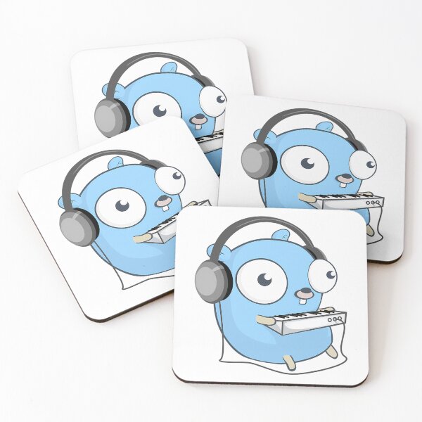 Aperçu de l'œuvre La musique de la mascotte Golang créée et vendue par ForRealSerial.