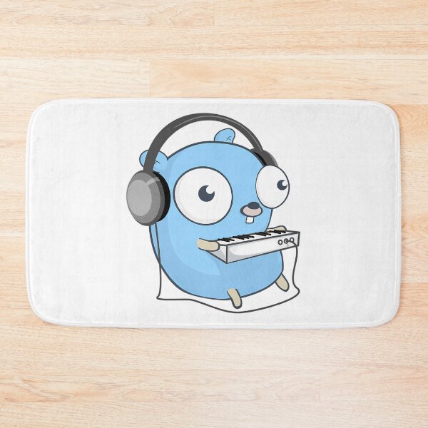 Item preview, The Golang Mascot Music designed and sold by ForRealSerial.
