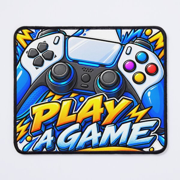 Artikelvorschau, Spiele ein Spiel, Gaming-Controller-Cartoon-Kunst entworfen und verkauft von Print Print On.