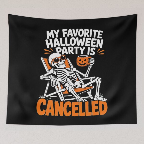 Item preview, My Favorite Halloween Party is Cancelled Funny Introvert designed and sold by clothesy7.