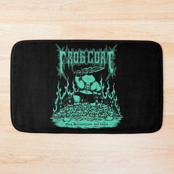 Item preview, Frogcore Metal Music Energy - Punk Style It’s Wednesday My Dudes  designed and sold by OohMyHoomies.