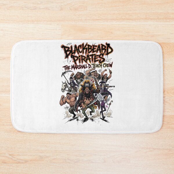 Item preview, Blackbeard Pirates Marshall D Teach Anime Crew Graphic Design designed and sold by FreakToons.