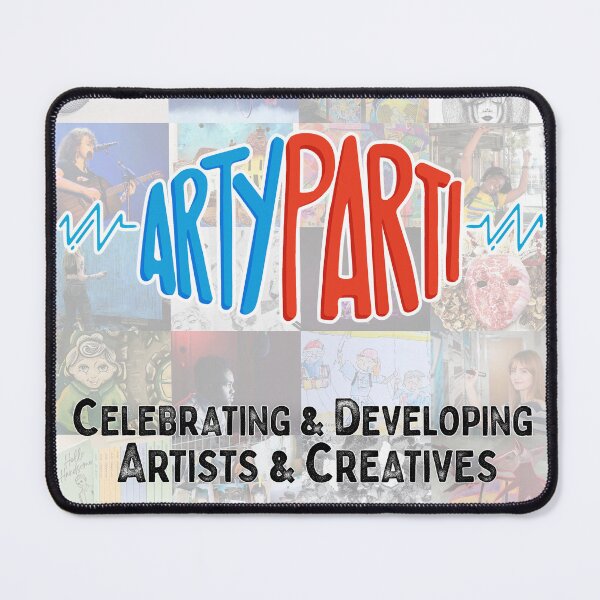 Item preview, ArtyParti Podcast Logo 2026 designed and sold by JaySykesMedia.