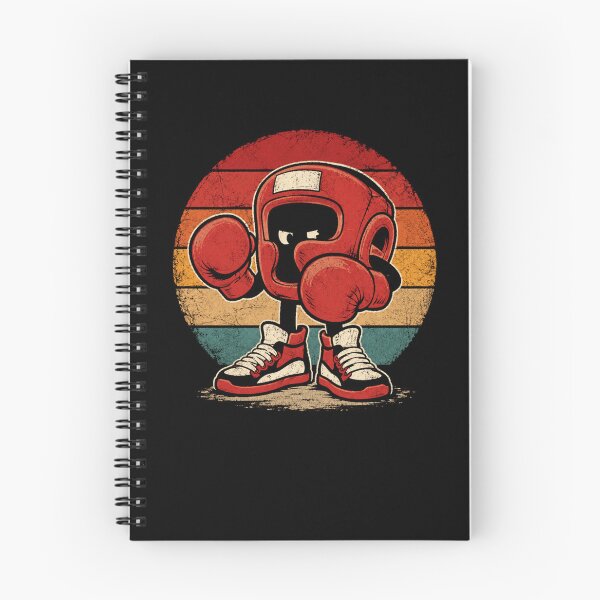Item preview, Retro Boxing Helmet Character Vintage Fight designed and sold by Moizento.
