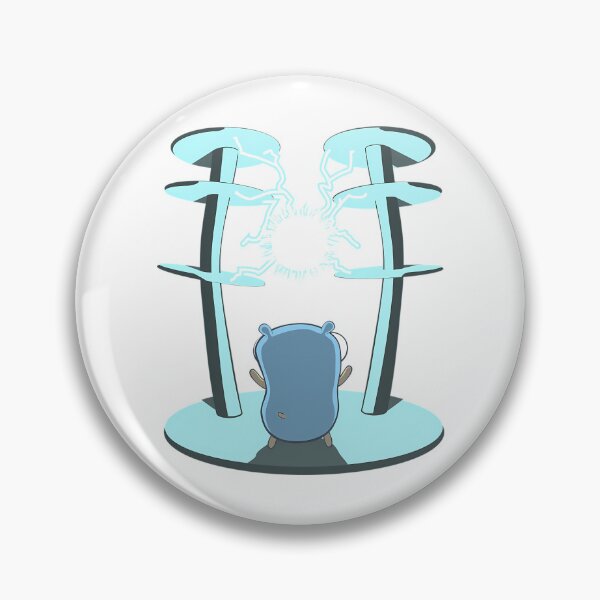 Item preview, The Golang Mascot Flash (Black) designed and sold by ForRealSerial.