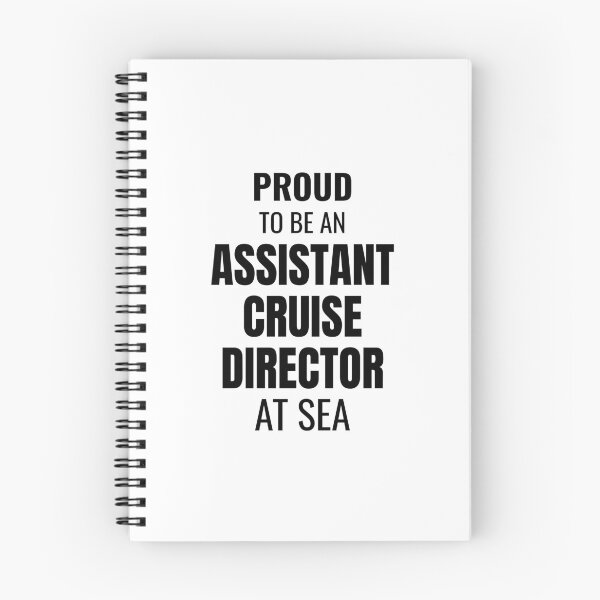 Item preview, Proud to be an Assistant Cruise Director at Sea (Black) designed and sold by ShipCrewNation.