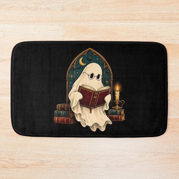 Item preview, Cute Bookish Ghost Reading in a Gothic Library designed and sold by TadeoNivar.