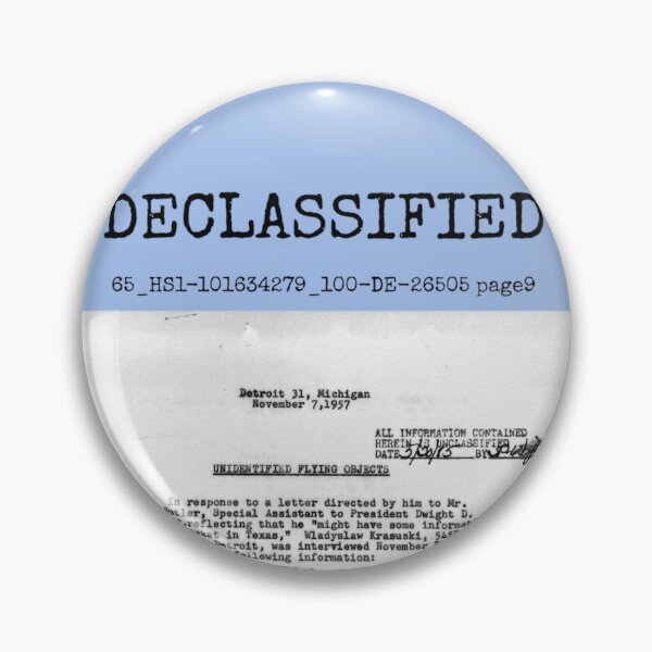 Item preview, UFO DECLASSIFIED 65_HS1-101634279_100-DE-26505 page 9 designed and sold by CG17s.