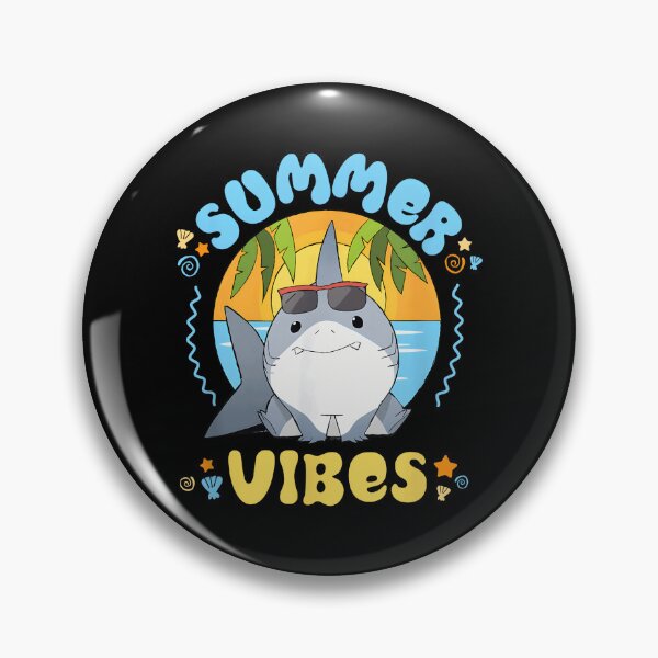 Item preview, Cute Land Shark Summer Vibes Beach Vacation designed and sold by banhstudio.