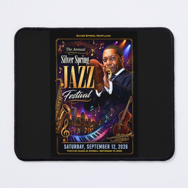 Item preview, SILVER SPRING, MARYLAND – 2026 JAZZ FESTIVAL - Sept. 12, 2026 designed and sold by DBM Photo Art 1.