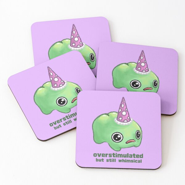 Item preview, Overstimulated But Still Whimsical Frog designed and sold by ESSA Zone.