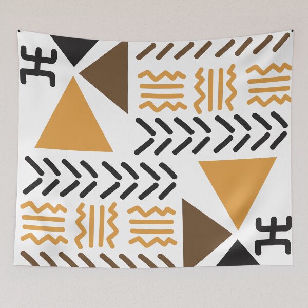 Item preview, African Bogolan fabric – Bogolanfini designed and sold by Wolagno.