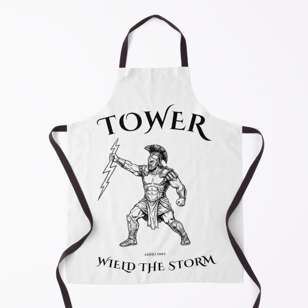 Item preview, Vintage retro pc gaming Tower titan lightning strategy giant graphic art designed and sold by MemoryZoneOfficial.
