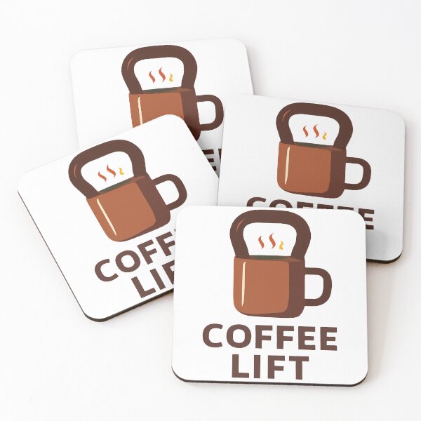 Item preview, Fueled By Coffee And Kettlebells – Gym Motivation Shirt Design designed and sold by Mouad-Doadi.