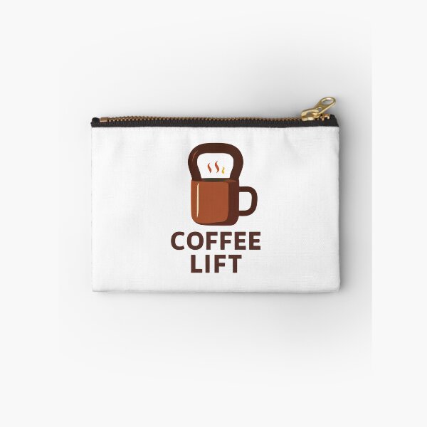 Item preview, Fueled By Coffee And Kettlebells – Gym Motivation Shirt Design designed and sold by Mouad-Doadi.