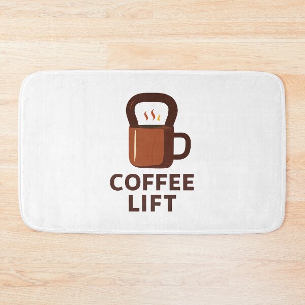 Item preview, Fueled By Coffee And Kettlebells – Gym Motivation Shirt Design designed and sold by Mouad-Doadi.