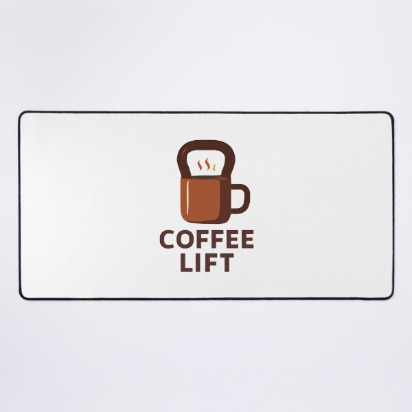 Item preview, Fueled By Coffee And Kettlebells – Gym Motivation Shirt Design designed and sold by Mouad-Doadi.