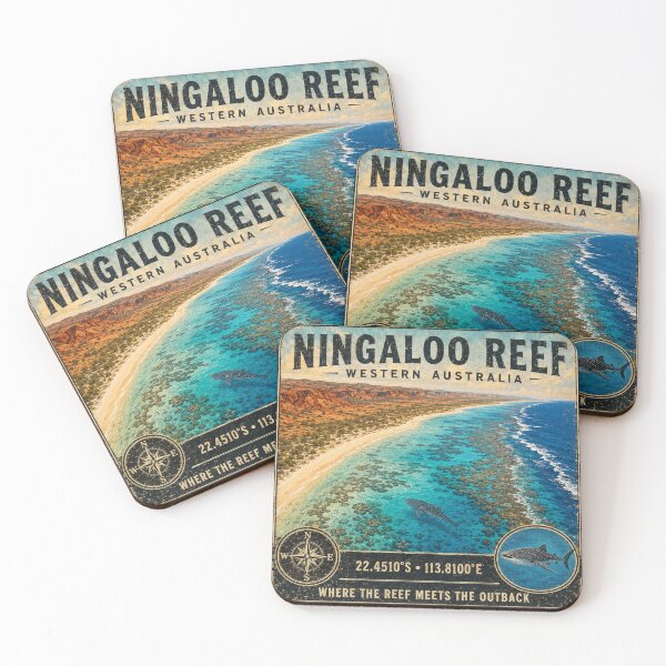 Item preview, Ningaloo Reef Vintage Australia designed and sold by naturalsurvival.