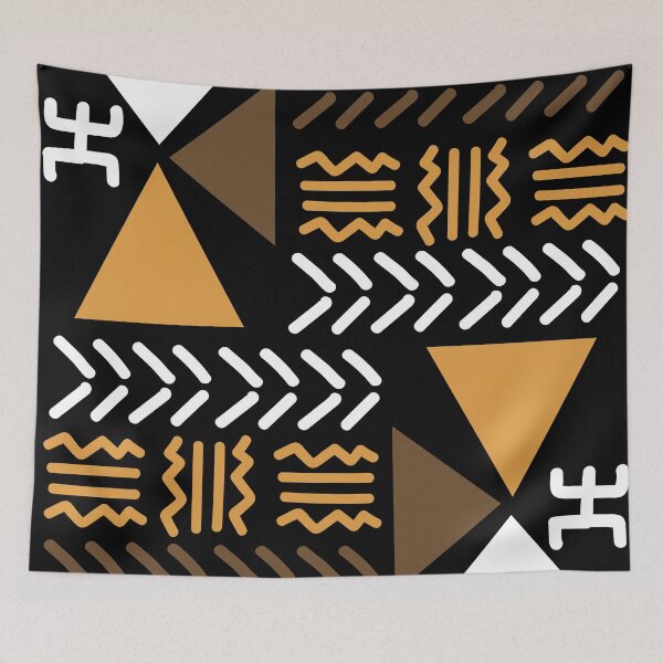Item preview, African Bogolan fabric – Bogolanfini designed and sold by Wolagno.