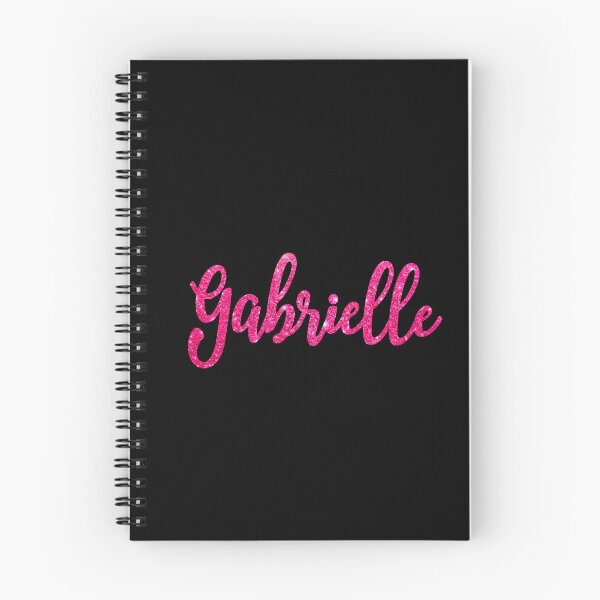 Item preview, Gabrielle Hot Pink Sparkly Personalised Name Design designed and sold by CamilasPrints.