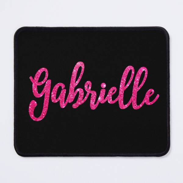 Item preview, Gabrielle Hot Pink Sparkly Personalised Name Design designed and sold by CamilasPrints.