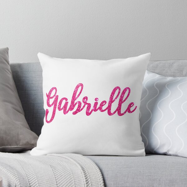 Item preview, Gabrielle Hot Pink Sparkly Personalised Name Design designed and sold by CamilasPrints.