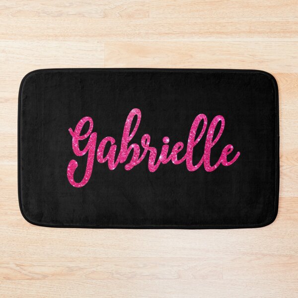 Item preview, Gabrielle Hot Pink Sparkly Personalised Name Design designed and sold by CamilasPrints.