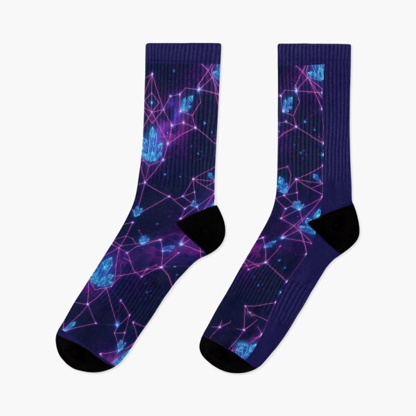 Item preview, Neon Crystal Constellations and Cosmic Geometry designed and sold by Azurart2.