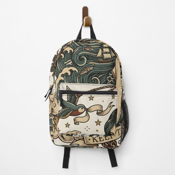 Item preview, The Siren's Secret – Vintage Mermaid Nautical Tattoo designed and sold by Maria Garcia´s.