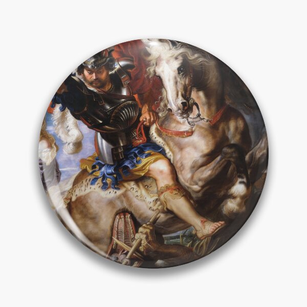 Item preview, Saint George and the Dragon by Peter Paul Rubens designed and sold by The Breathing Paint.