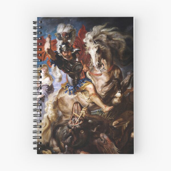 Item preview, Saint George and the Dragon by Peter Paul Rubens designed and sold by The Breathing Paint.
