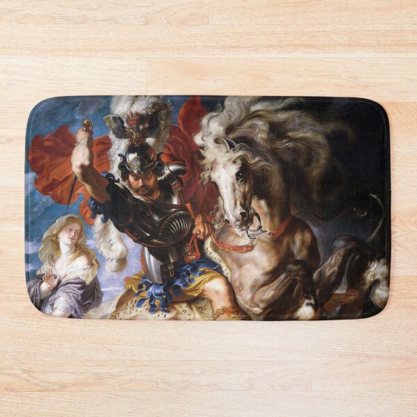Item preview, Saint George and the Dragon by Peter Paul Rubens designed and sold by The Breathing Paint.