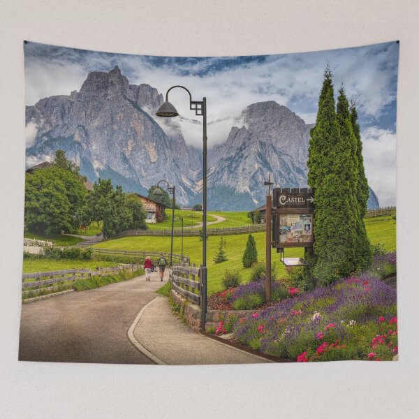 Item preview, The Path to the Peak - Castelrotto designed and sold by Viv Thompson Photography .