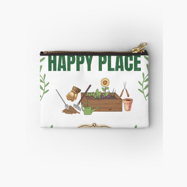 Item preview, Gardening Is My Happy Place Vintage Garden Lover Design designed and sold by Uvclick.