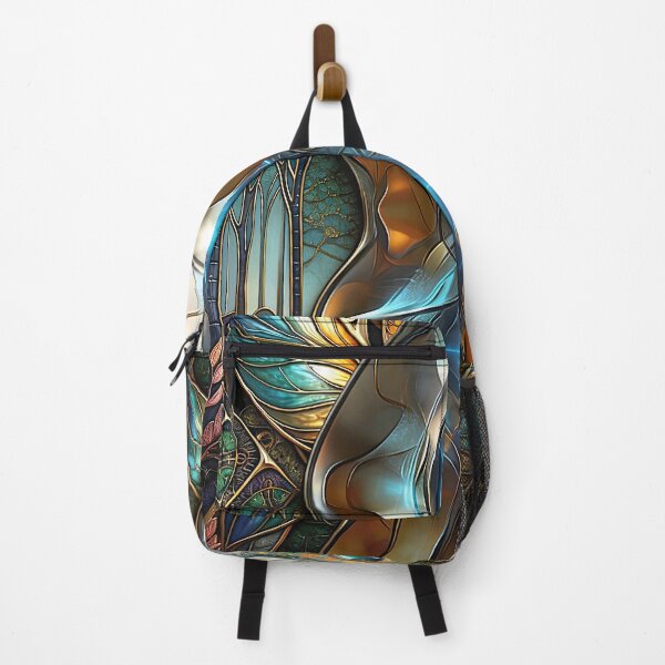 Item preview, Biomechanical Chrysalis with Art Nouveau Stained Glass designed and sold by Frackxion.